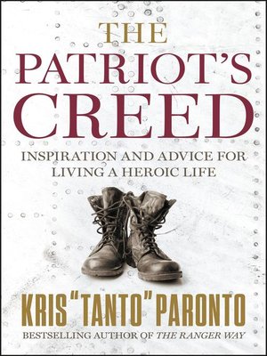 cover image of The Patriot's Creed